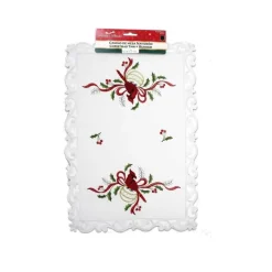 Embroidered Table Placemat (2 Styles) - 43Cm