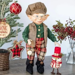 Emil The Woodlands Christmas Elf - 45Cm