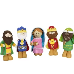 Fabric Nativity Doll Set - 25Cm