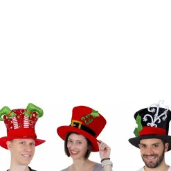 Fancy Trimmed Top Hat (3 Styles)