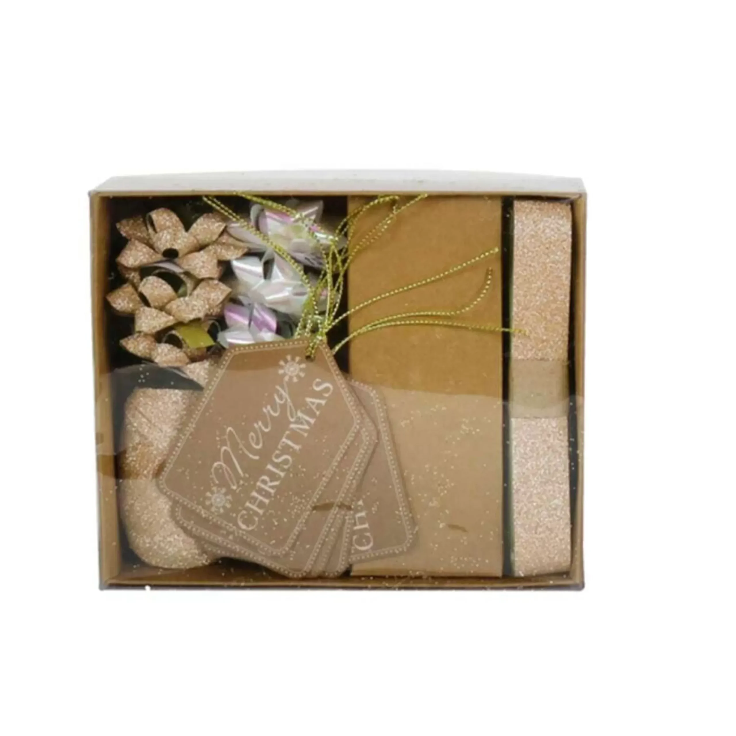 Fancy Wrap Pack Kraft Box 15Pc