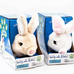 Fawn Hopping Plush Rabbit (2 Colours) - 17Cm