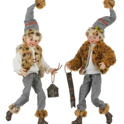 Fawn Posable Elf (2 Styles) - 40.5Cm
