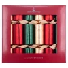 Festive Diamond Regency Christmas Crackers (Pack Of 6) - 33Cm