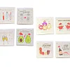 Festive Foodie Christmas Cards (Pack Of 10)
