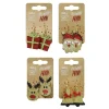 Festive Glitter Earrings (4 Styles) - Adult