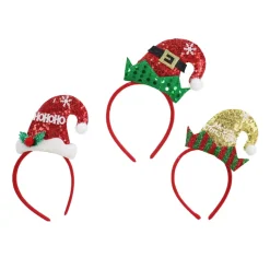 Festive Headband Sequin Hat (3 Styles)