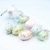 Festive Pastel Easter Eggs (Pack Of 6) - 9Cm