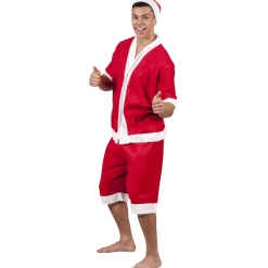 Fleece Summer Santa Suit
