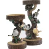 Forrest Bird Pillar Candle Holder - 21Cm