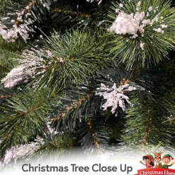 7Ft (215Cm) Juniper Snow Christmas Tree