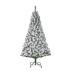 7Ft Millington Snow Flocked (Frosted) Christmas Tree