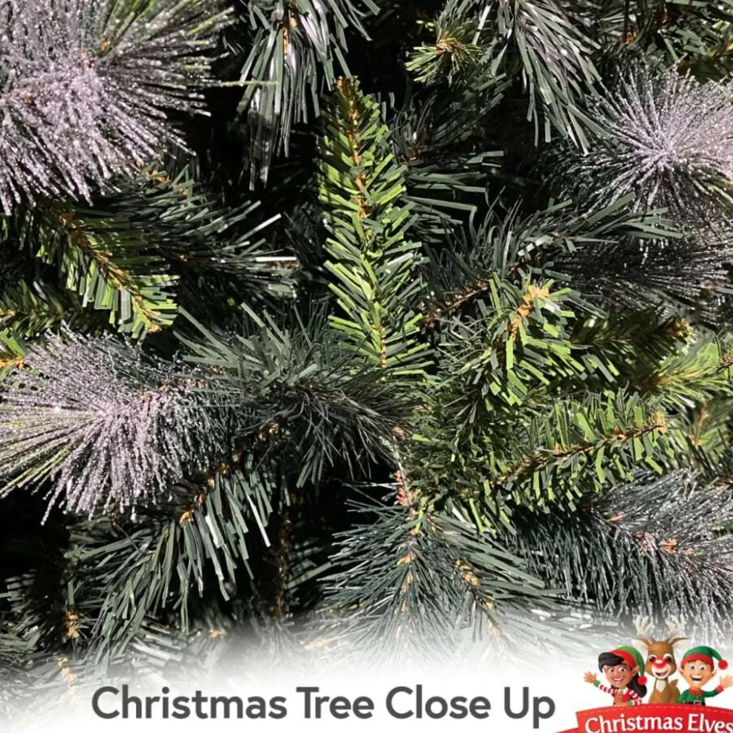 7Ft Shimmering Mountain Fir Christmas Tree
