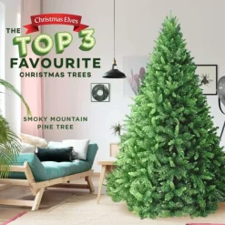 5Ft Smoky Mountain Fir Green Christmas Tree