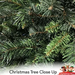 7Ft Smoky Mountain Fir Green Christmas Tree