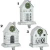 Galvanized Barn Stocking Holders (3 Styles) - 21.5Cm