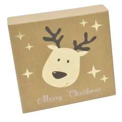 Gift Box Kraft Foil (4 Styles) - 10Cm