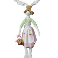 Girl Easter Farmer Bunnies (2 Styles) - 104Cm