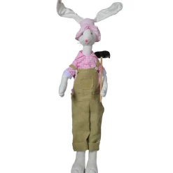 Girl Easter Farmer Bunnies (2 Styles) - 104Cm