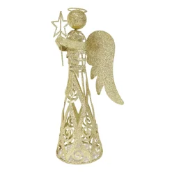Glitter Metal Angel (2 Colours) - 30Cm