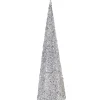 Glitter Sparkle Cone Tree (2 Colours) - 46Cm
