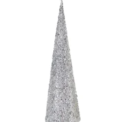 Glitter Sparkle Cone Tree (2 Colours) - 46Cm