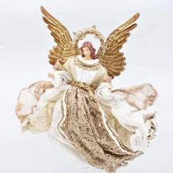 Gold Ivory Flying Angel -25Cm