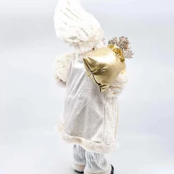 Gold Ivory Santa Claus - 45Cm