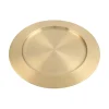 Gold Stainless Steel Charger Plate - 33Cm