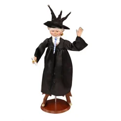 Graduation Elf With Stand - 65Cm