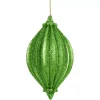 Green Infinity Ellipse Hanging Ornament - 13Cm