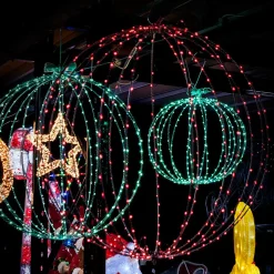 Green Lightup Led Ball - 40Cm