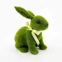 Green Moss Style Hopping Bunny - 30Cm