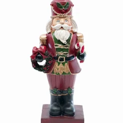 Green Red Nutcrackers (2 Styles) - 21Cm