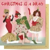 Greeting Card Christmas Drag - 14Cm