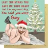 Greeting Card Gay Christmas - 14Cm