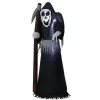 Grim Reaper Halloween Inflatable (Air Powered) - 244Cm
