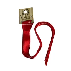 Grosgrain Stitch Ribbon Red 2.5Cm X 2M