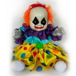 Halloween Clown Doll Jumping - 30Cm