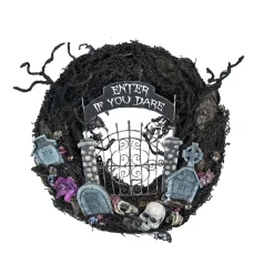 Halloween Forest Cemetery Wreath - 61Cm