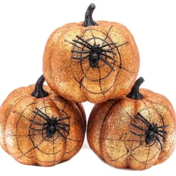 Halloween Pumpkin Glitter - 14Cm
