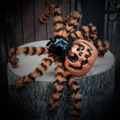 Halloween Spider Pumpkin - 55Cm