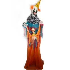 Halloween Standing Clown Animated - 170Cm
