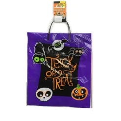 Halloween Trick Or Treat Bags (4 Colours) 3 Pack - 40Cm