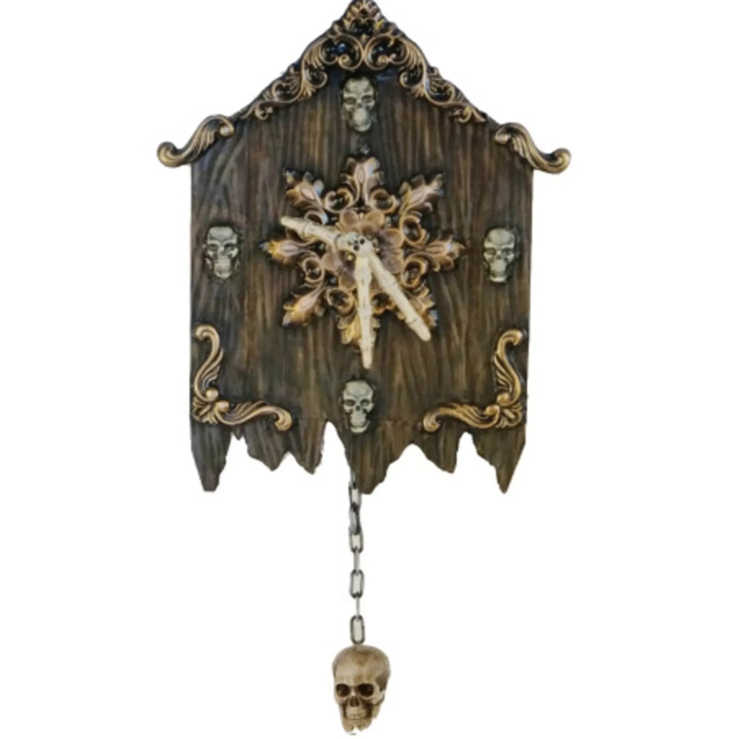 Halloween Vintage Clock - 44Cm