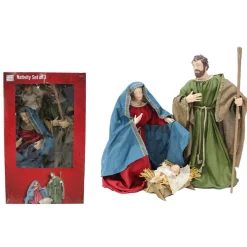 Holy Family Nativity (Set Of 3) - 90Cm