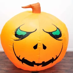 Inflatable Pumpkin Lantern Head - 120Cm