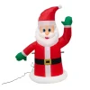 Inflatable Santa Claus In Car Buddy (Air Powered Back Seat Driver) - 90Cm