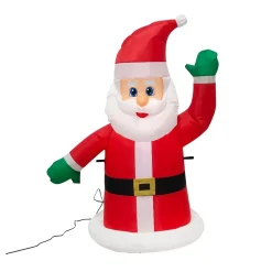Inflatable Santa Claus In Car Buddy (Air Powered Back Seat Driver) - 90Cm