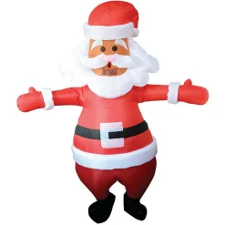 Inflatable Santa Costume (Battery Operated)